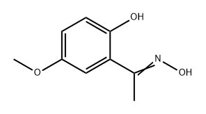 Ethanone, 1-(2-hydroxy-5-methoxyphenyl)-, oxime Structure