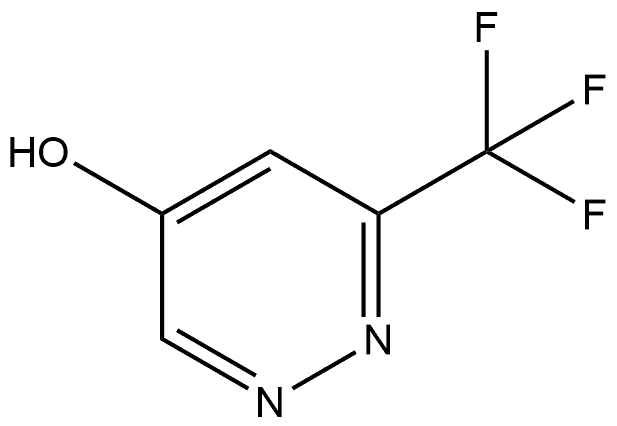 6-(Trifluoromethyl)-4-pyridazinol Structure