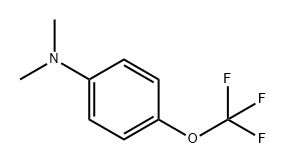 Benzenamine, N,N-dimethyl-4-(trifluoromethoxy)- Structure