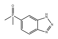 1H-Benzotriazole, 6-(dimethylphosphinyl)- Structure