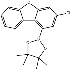 3-Chloro-1-(4,4,5,5-tetramethyl-1,3,2-dioxaborolan-2-yl)dibenzofuran Structure