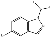 5-bromo-1-(difluoromethyl)-1H-indazole Structure