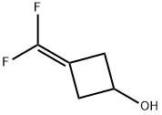 Cyclobutanol, 3-(difluoromethylene)- 구조식 이미지