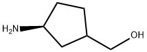 Cyclopentanemethanol, 3-amino-, (3S)- Structure