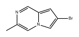 7-bromo-3-methylpyrrolo[1,2-a]pyrazine Structure