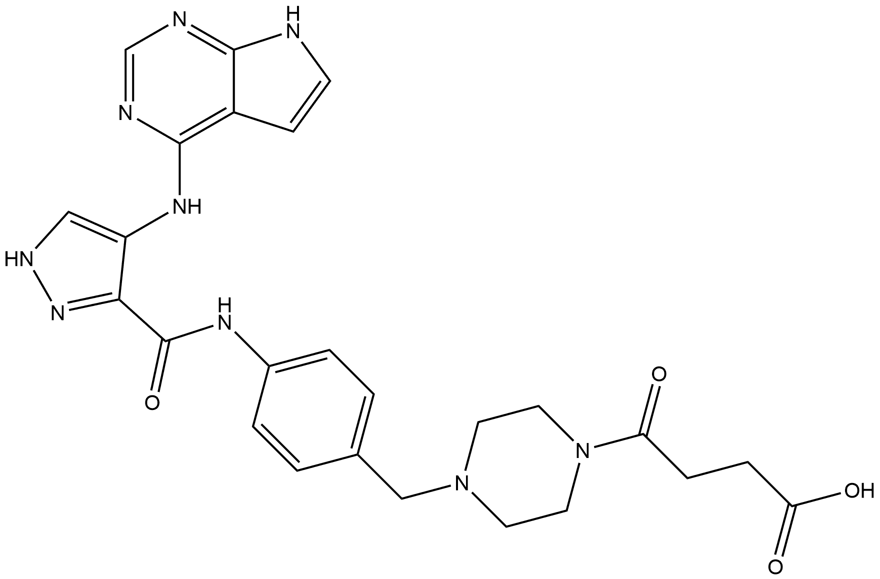 FN-1501-propionic acid 구조식 이미지