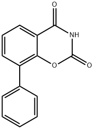 2H-1,3-Benzoxazine-2,4(3H)-dione, 8-phenyl- Structure