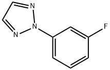 2H-1,2,3-Triazole, 2-(3-fluorophenyl)- Structure