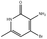 2(1H)-Pyridinone, 3-amino-4-bromo-6-methyl- Structure