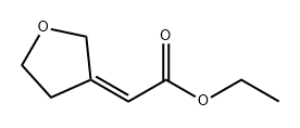 Acetic acid, 2-(dihydro-3(2H)-furanylidene)-, ethyl ester, (2Z)- Structure