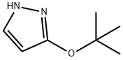 3-(1,1-Dimethylethoxy)-1H-pyrazole Structure