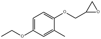 2-[(4-Ethoxy-2-methylphenoxy)methyl]oxirane 구조식 이미지