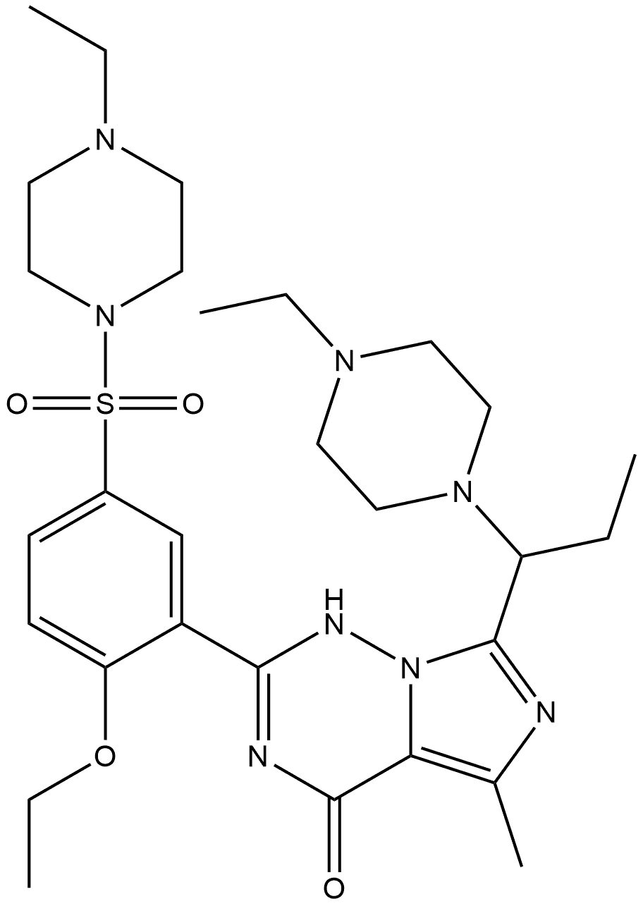 Sildenafil Impurity 78 Structure