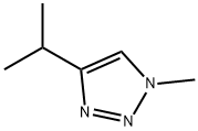 1H-1,2,3-Triazole, 1-methyl-4-(1-methylethyl)- Structure