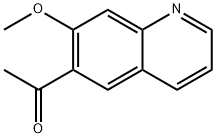 Ethanone, 1-(7-methoxy-6-quinolinyl)- Structure