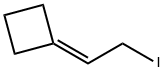 Cyclobutane, (2-iodoethylidene)- Structure