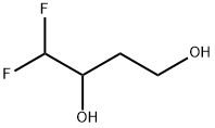 1,3-Butanediol, 4,4-difluoro- Structure