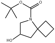 5-Azaspiro[3.4]octane-5-carboxylic acid, 7-hydroxy-, 1,1-dimethylethyl ester Structure