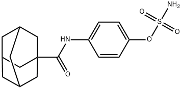 Sulfamic acid, 4-[(tricyclo[3.3.1.13,7]dec-1-ylcarbonyl)amino]phenyl ester Structure