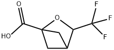 2-Oxabicyclo[2.1.1]hexane-1-carboxylic acid, 3-(trifluoromethyl)- Structure