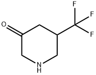 5-Trifluoromethyl-piperidin-3-one Structure