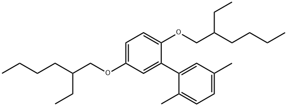 2,5-BIS(2-ETHYLHEXYLOXY)-2',5'-DIMETHYL& Structure