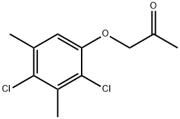 2-?Propanone, 1-?(2,?4-?dichloro-?3,?5-?dimethylphenoxy)?- Structure