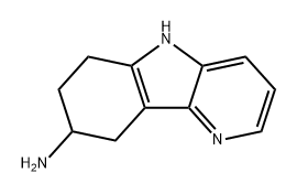 5H-Pyrido[3,2-b]indol-8-amine, 6,7,8,9-tetrahydro- Structure