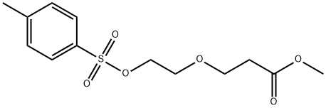 Propanoic acid, 3-[2-[[(4-methylphenyl)sulfonyl]oxy]ethoxy]-, methyl ester Structure