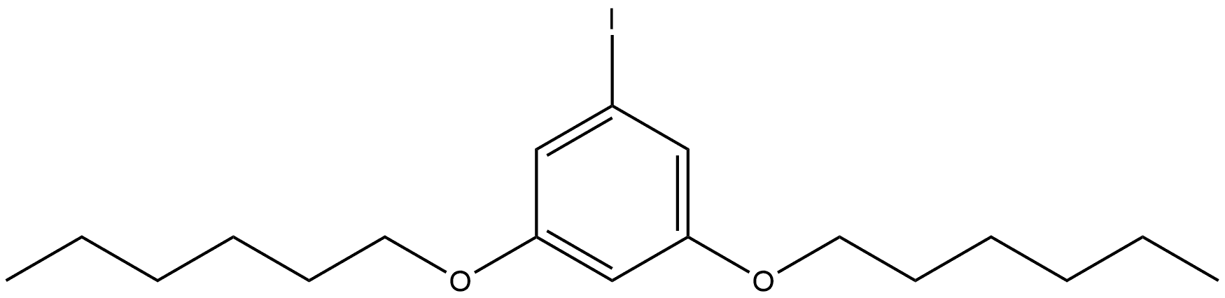 1,3-Bis(hexyloxy)-5-iodobenzene Structure