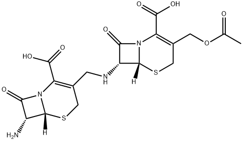 Cefazolin Impurity 4 (Dimeric 7-ACA) Structure