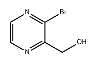 2-Pyrazinemethanol, 3-bromo- 구조식 이미지