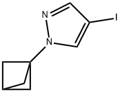 1H-Pyrazole, 1-bicyclo[1.1.1]pent-1-yl-4-iodo- Structure