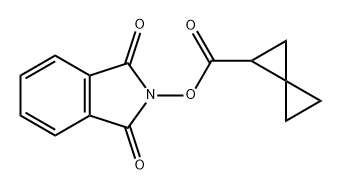 Spiro[2.2]pentane-1-carboxylic acid, 1,3-dihydro-1,3-dioxo-2H-isoindol-2-yl ester Structure