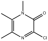 2(1H)-Pyrazinone, 3-chloro-1,5,6-trimethyl- Structure