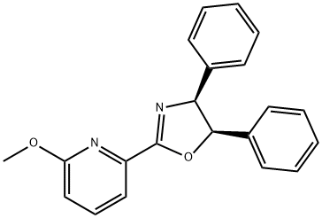 (S,R)-6-OMe-Pyox-BisPh Structure