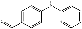 Benzaldehyde, 4-(2-pyridinylamino)- Structure