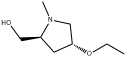 ((2S,4R)-4-Ethoxy-1-methylpyrrolidin-2-yl)methanol Structure