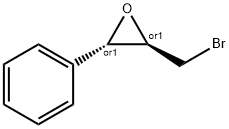 rac-(2R,3S)-2-(bromomethyl)-3-phenyloxirane, trans Structure