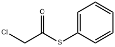 Ethanethioic acid, 2-chloro-, S-phenyl ester Structure