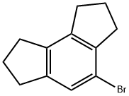 as-Indacene, 4-bromo-1,2,3,6,7,8-hexahydro- Structure