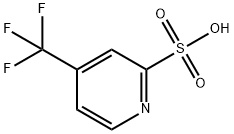 2-Pyridinesulfonic acid, 4-(trifluoromethyl)- Structure