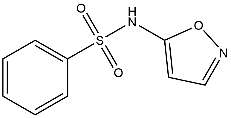 N-(isoxazol-5-yl)benzenesulfonamide Structure