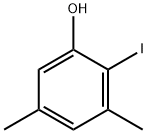 Phenol, 2-iodo-3,5-dimethyl- Structure