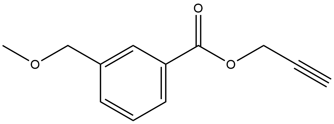 2-Propyn-1-yl 3-(methoxymethyl)benzoate Structure