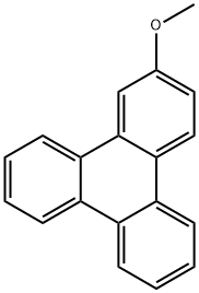 Triphenylene, 2-methoxy- Structure