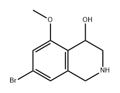 4-Isoquinolinol, 7-bromo-1,2,3,4-tetrahydro-5-methoxy- Structure