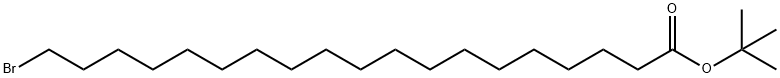 Nonadecanoic acid, 19-bromo-, 1,1-dimethylethyl ester 구조식 이미지