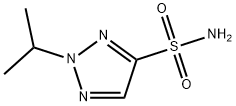 2-(1-Methylethyl)-2H-1,2,3-triazole-4-sulfonamide Structure