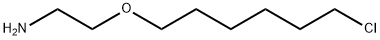 Ethanamine, 2-[(6-chlorohexyl)oxy]- Structure